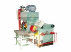 Hot aluminum rod peeling machine