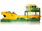 Hydraulic arc stretching machine